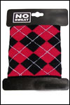No Sweat Argyle Wristcuff